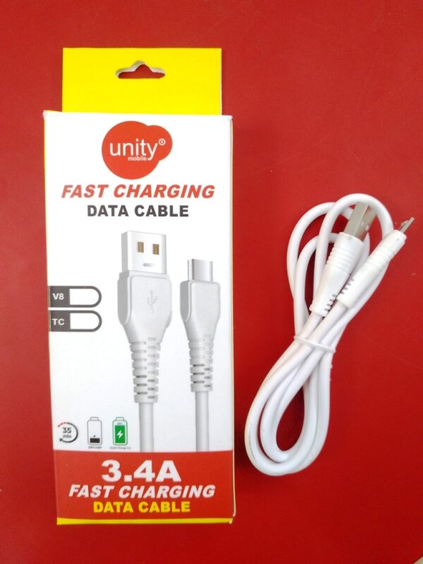 TC - 3.4 Amp Charging Data Cable For Fast Charging (Box Packing, 1 Year Warranty)