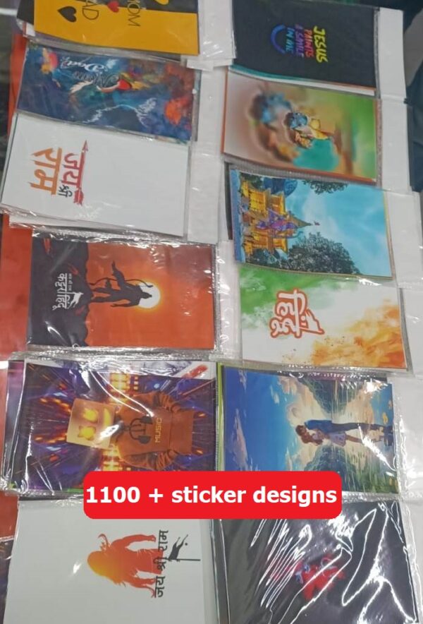 Mobile back designer sticker (Lemination Plastic High Grade)