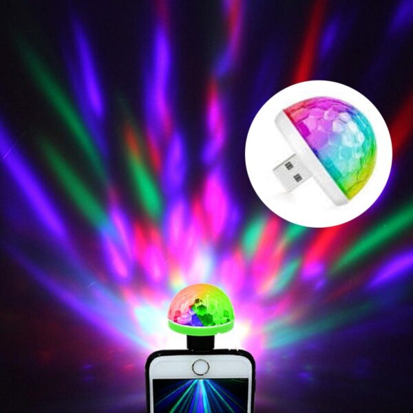 LED Colorful Magic Ball USB Light