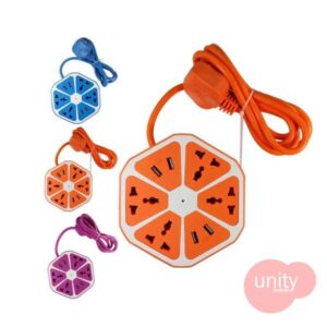 Chakri Board - Extension Board For Phone Charging USB - 2 mtr cable