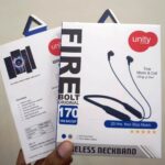 Unity Firebold High Bass Bluetooth NeckBand (With Blister Packing) 20 Hr play time