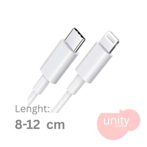 Power Bank Cable Type C to Lightening (Imported Quality)