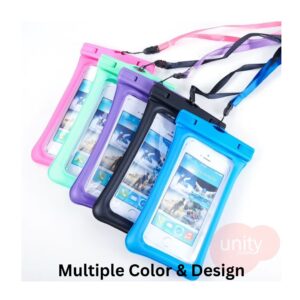 Rain Protect Mobile Pouch (Heavy Quality - Touch working)