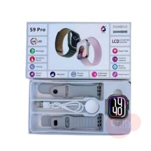 S9 Pro Watch with 2.19-inch touch screen display